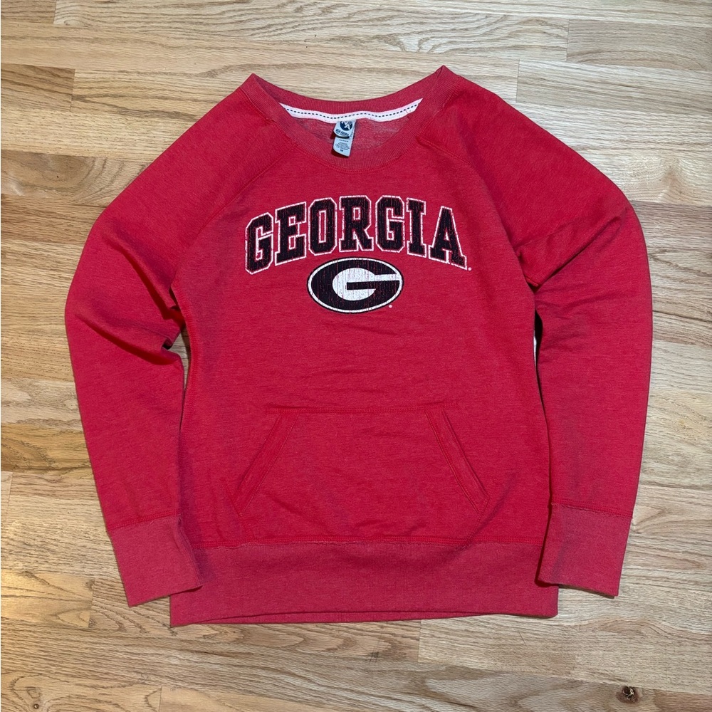 Agenda Red Georgia Sweatshirt